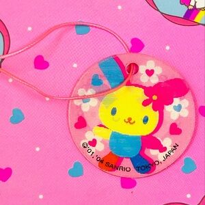 Vintage 2004 Sanrio Usahana Lenticular Collectible Trinket Tag